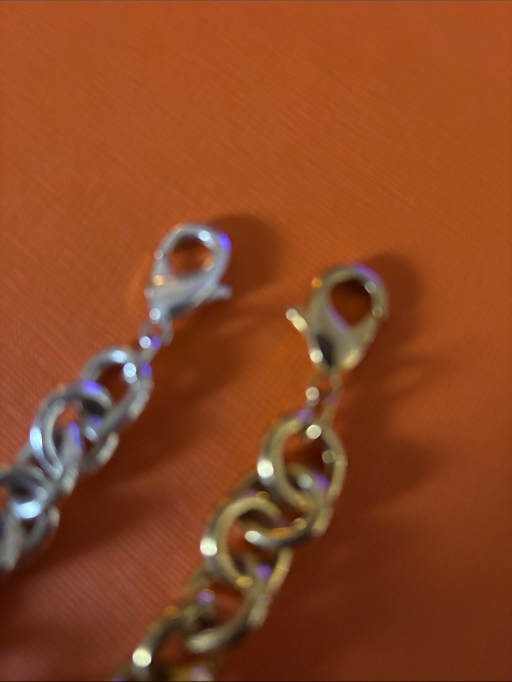 Bebe Puffy Rhinestone Bracelets - Picture 5 of 7